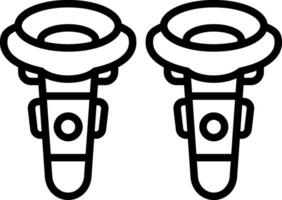 VR Controller Vector Icon Design