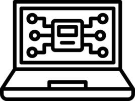 AI-Driven Mysteries Vector Icon Design