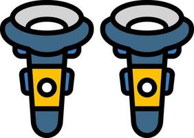 VR Controller Vector Icon Design