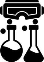 Virtual Reality Lab Vector Icon Design