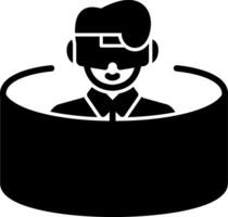 VR Arcade Vector Icon Design