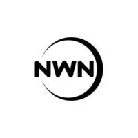 NWN Letter Logo Design, Inspiration for a Unique Identity. Modern Elegance and Creative Design. Watermark Your Success with the Striking this Logo. vector