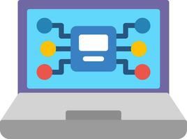 AI-Driven Mysteries Vector Icon Design