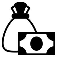 Dollar Sign Icon for uiux, web, app, infographic, etc vector