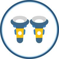 VR Controller Vector Icon Design