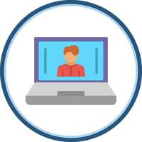 Digital Avatar Vector Icon Design