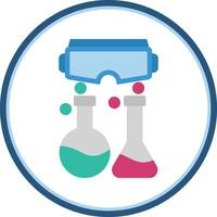 Virtual Reality Lab Vector Icon Design