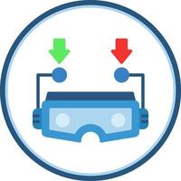Multi-Sensory VR Vector Icon Design