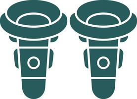 VR Controller Vector Icon Design