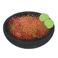 sambal cobek illustratie png