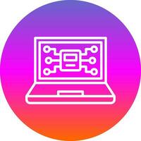 AI-Driven Mysteries Vector Icon Design