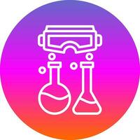 Virtual Reality Lab Vector Icon Design