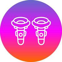VR Controller Vector Icon Design