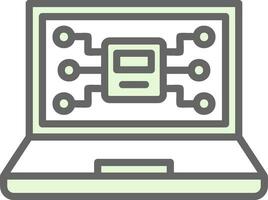 AI-Driven Mysteries Vector Icon Design