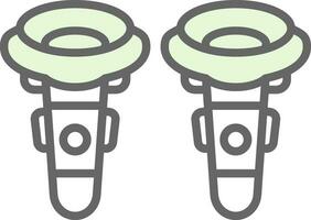 VR Controller Vector Icon Design