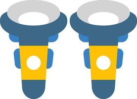VR Controller Vector Icon Design