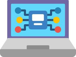 AI-Driven Mysteries Vector Icon Design
