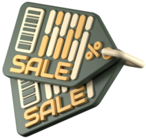 3D icon and illustration E commerce png