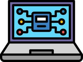 AI-Driven Mysteries Vector Icon Design