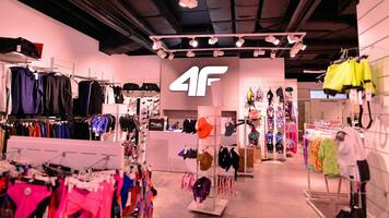 Swinoujscie, Poland. 15 August 2023. 4F store interior display. photo