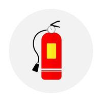 Extinguisher icon template. Vector design.