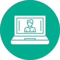 Digital Avatar Vector Icon Design