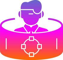 Immersive Simulation Vector Icon Design