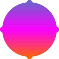 Virtual World Globe Vector Icon Design