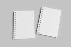 Spiral Notebook Blank Mockup photo