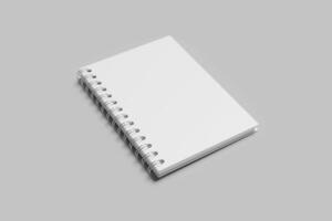 Spiral Notebook Blank Mockup photo