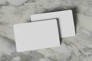 Plastic Card Mockup photo