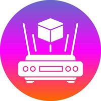 Interactive Hologram Vector Icon Design