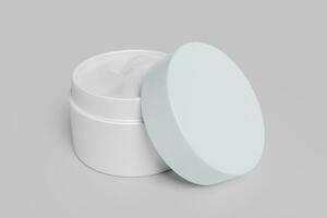 Cosmetic Cream Jar Mockup photo