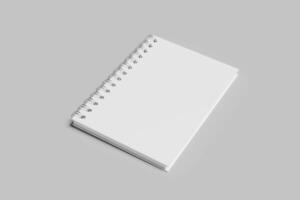 Spiral Notebook Blank Mockup photo