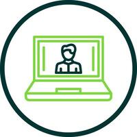 Digital Avatar Vector Icon Design