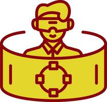 Immersive Simulation Vector Icon Design