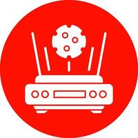 Holodeck Chamber Vector Icon Design