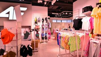 Swinoujscie, Poland. 15 August 2023. 4F store interior display. photo