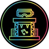 Virtual Reality Concert Vector Icon Design