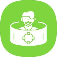 Immersive Simulation Vector Icon Design