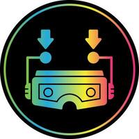 Multi-Sensory VR Vector Icon Design