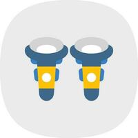 VR Controller Vector Icon Design