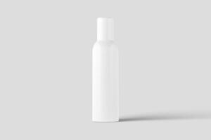 Cosmetics Packaging Bottle Jar 3D Rendering White Blank Mockup photo