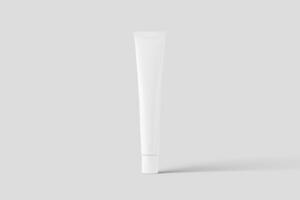 Cosmetics Packaging Bottle Jar 3D Rendering White Blank Mockup photo