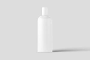 Cosmetics Packaging Bottle Jar 3D Rendering White Blank Mockup photo