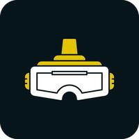 VR Headset Vector Icon Design