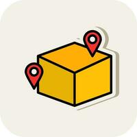 Spatial Mapping Vector Icon Design