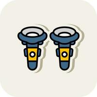 VR Controller Vector Icon Design