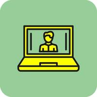 Digital Avatar Vector Icon Design