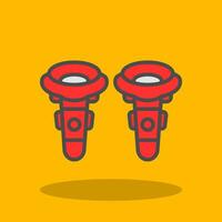 VR Controller Vector Icon Design